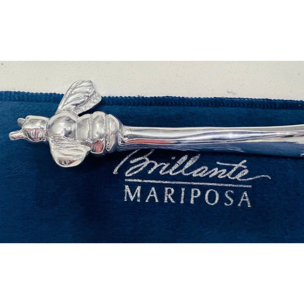 Mariposa Bee Spreader Knife Brillante Collection w/ Original Pouch